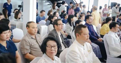 คณะเทคโนโลยีอุตสาหกรรม ร่วมพิธีเจริญพระพุทธมนต์ ทำบุญตักบาตร และเปิดอาคารศูนย์อาหาร FOOD CENTER UBRU แห่งใหม่